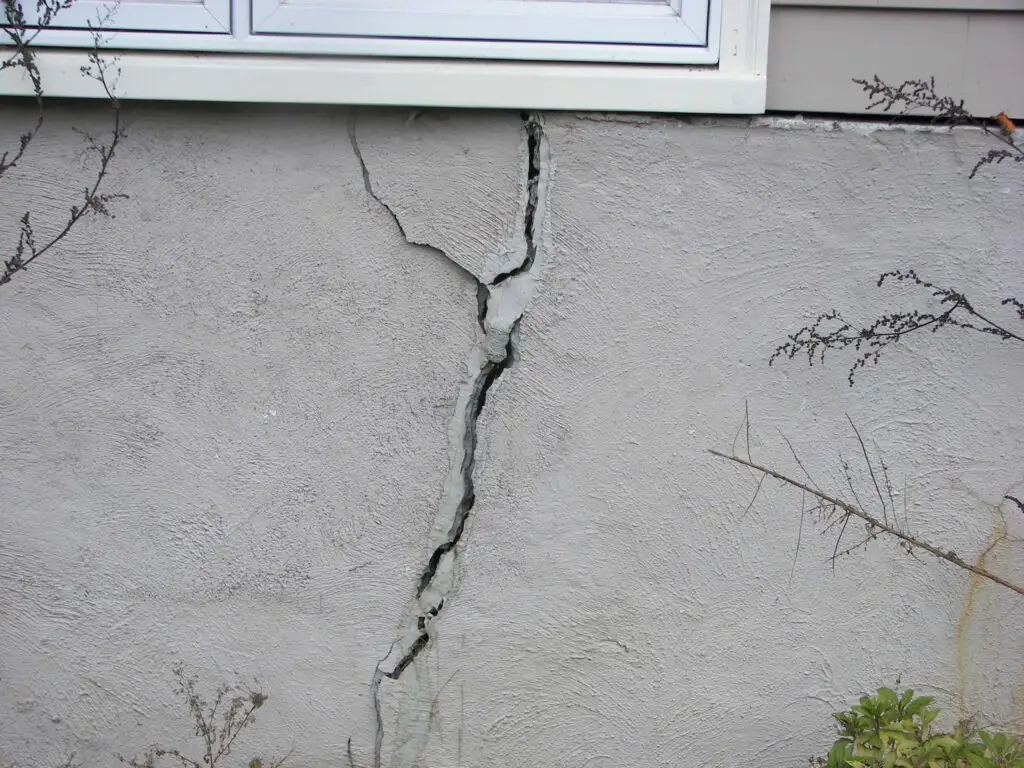 MAsked Cracked Foundation