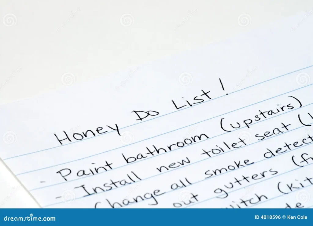 Honey Do List