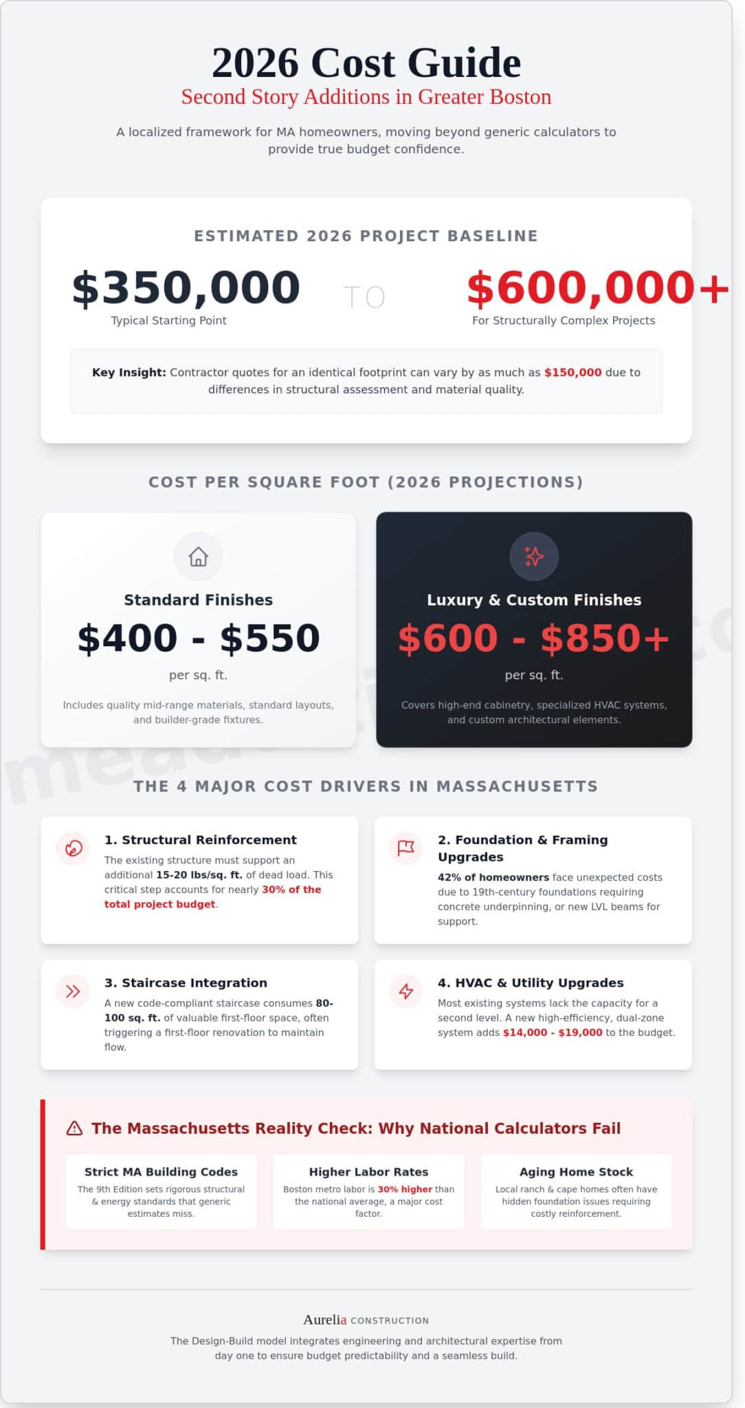 Second Story Addition Cost Calculator: 2026 Greater Boston Pricing ...